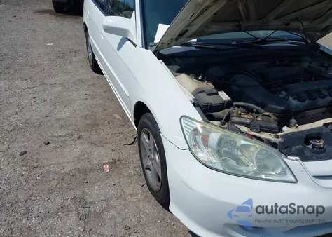 2004 Honda Civic Ex from USA, damaged, VIN 2HGES26724H553753